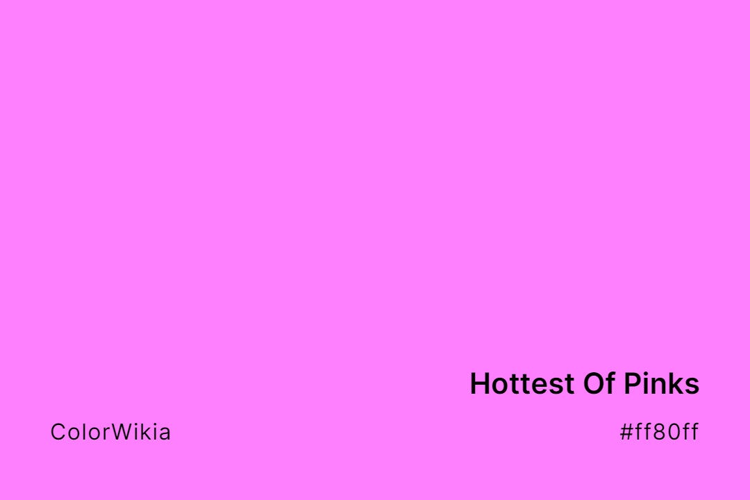 Hottest Of Pinks Color – #ff80ff: Codes and Complete Breakdown