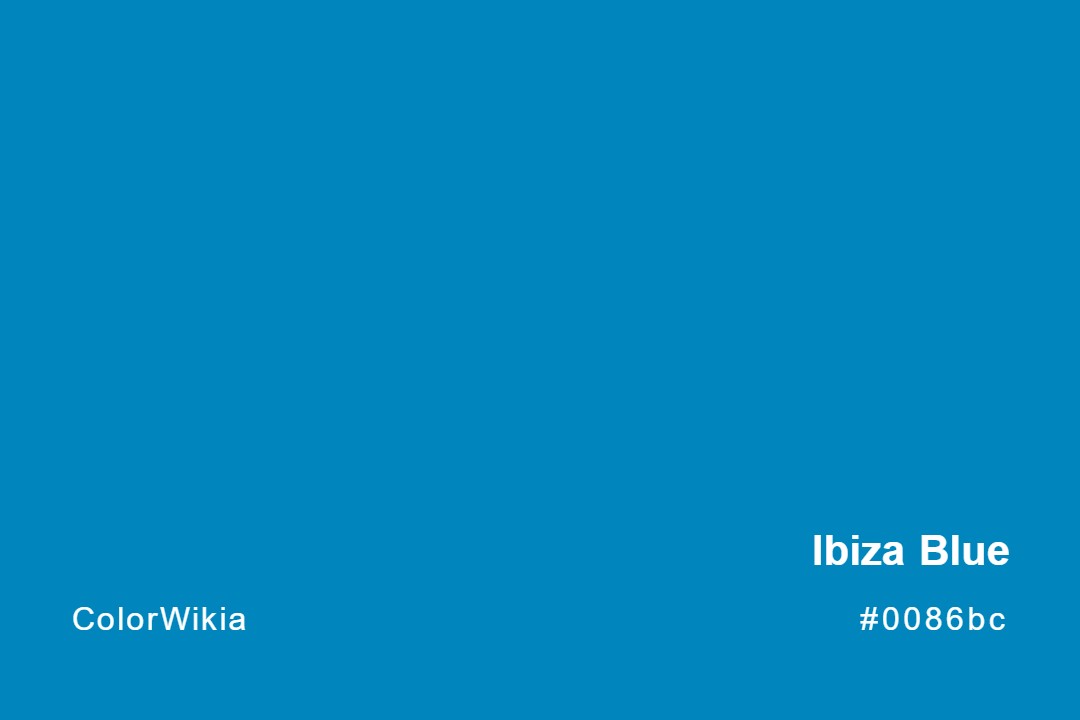 Ibiza Blue Color – #0086bc: Codes and Complete Breakdown