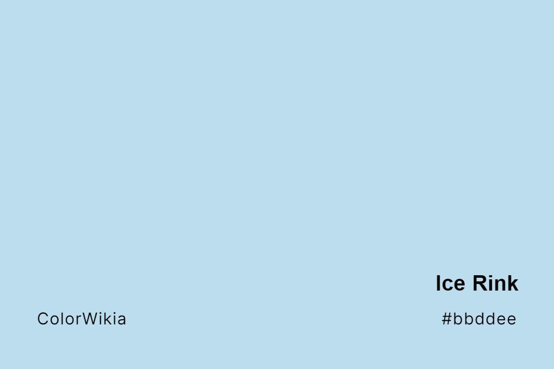 ice rink color bbddee