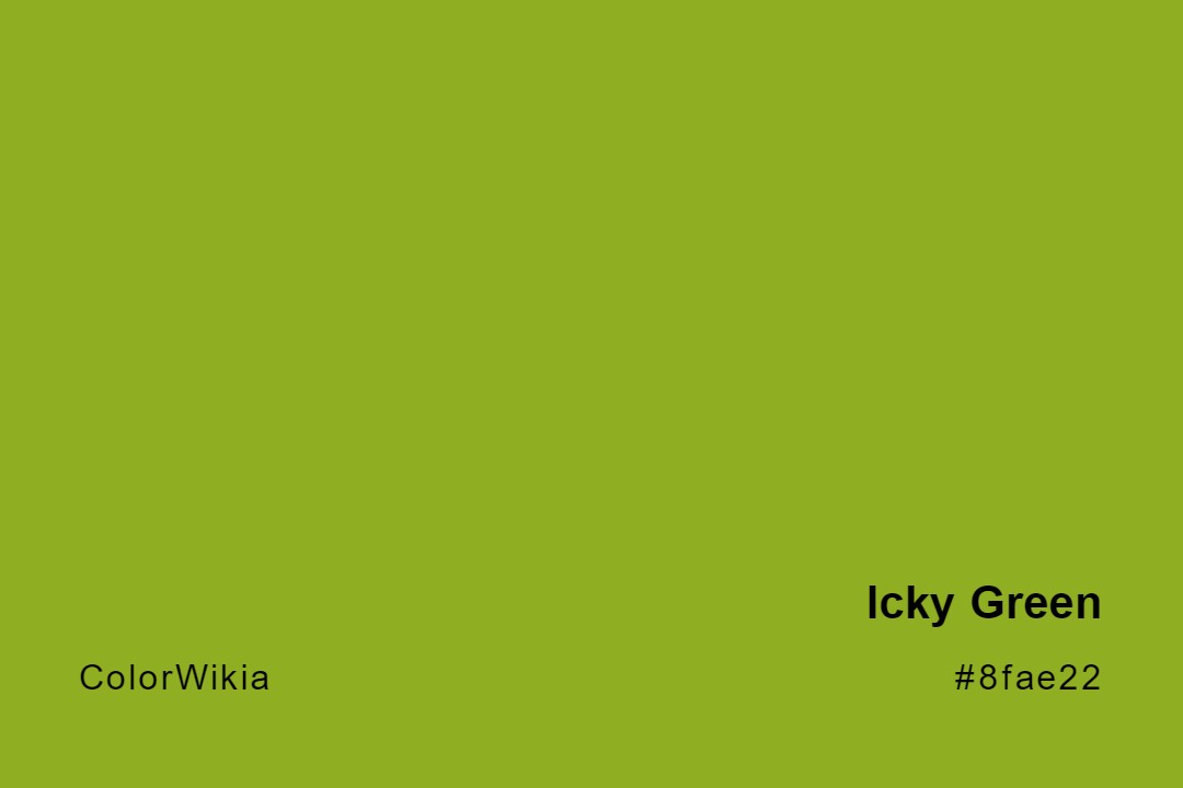 Icky Green Color – #8fae22: Codes and Complete Breakdown