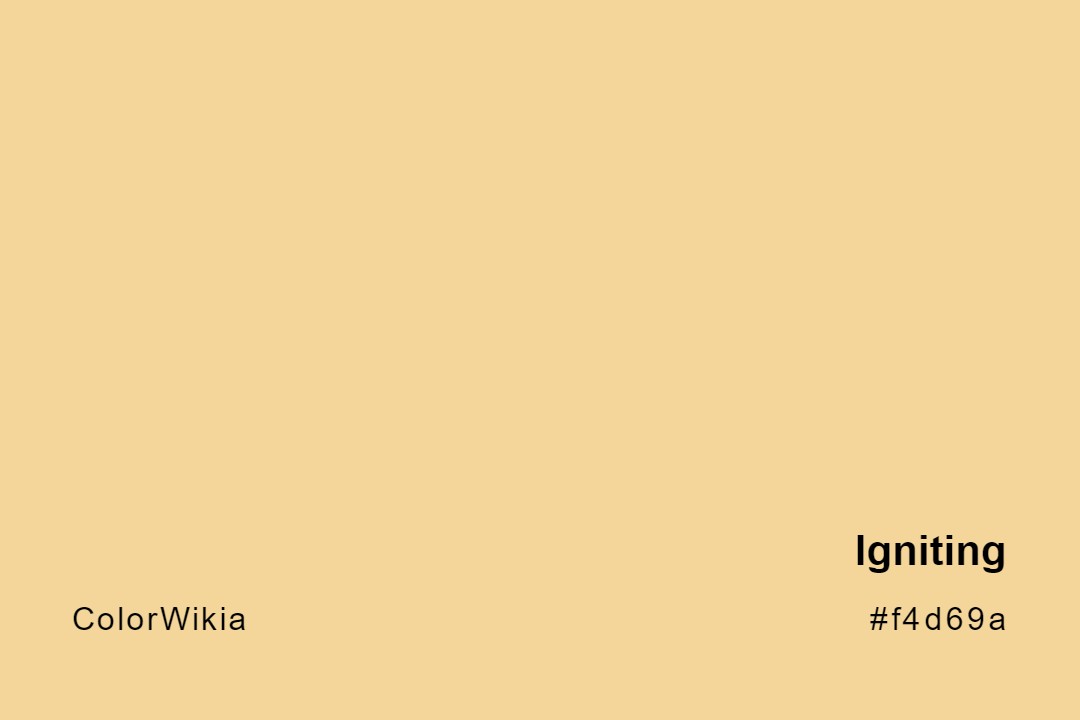 Igniting Color – #f4d69a: Codes and Complete Breakdown