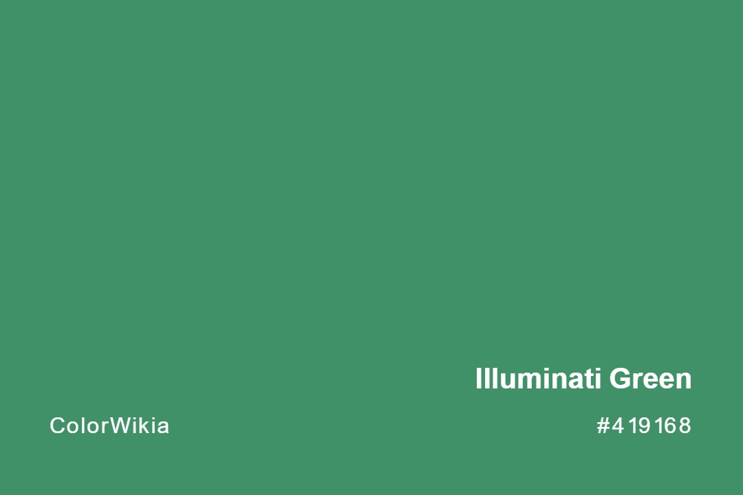 Illuminati Green Color – #419168: Codes and Complete Breakdown