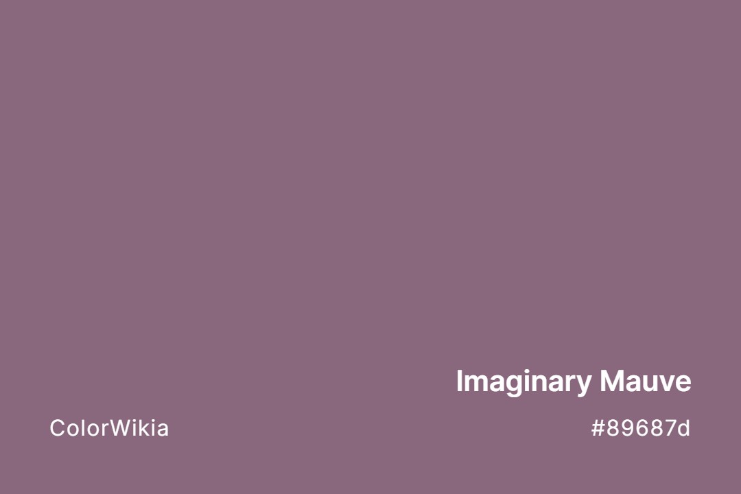Imaginary Mauve Color – #89687d: Codes and Complete Breakdown