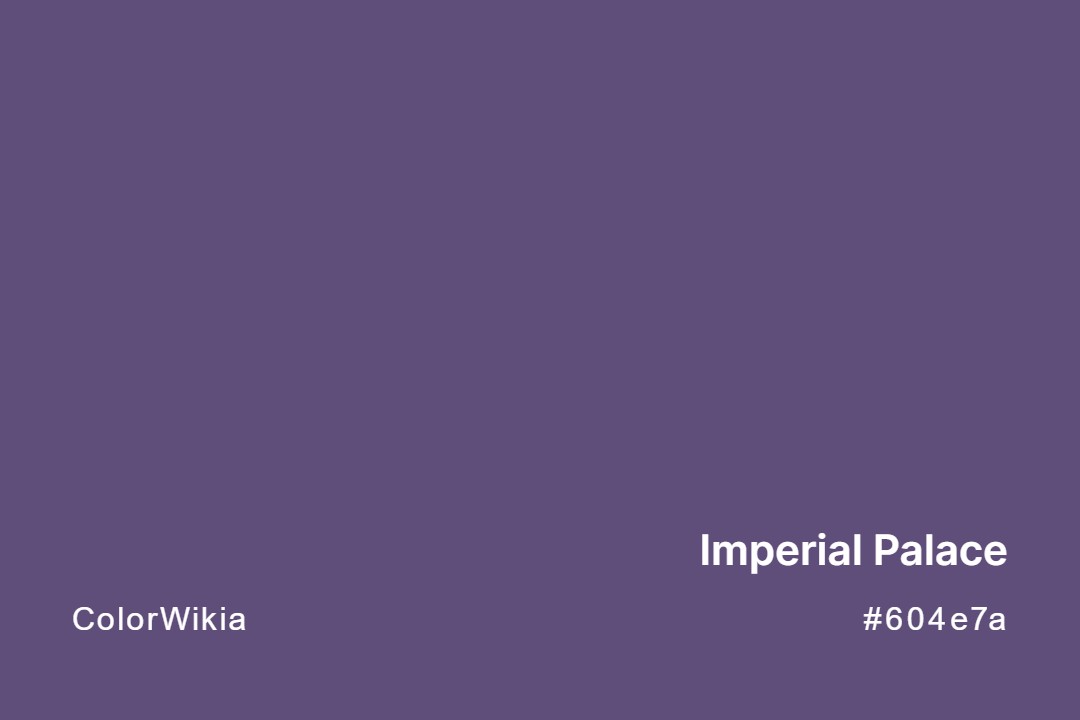 imperial palace color 604e7a