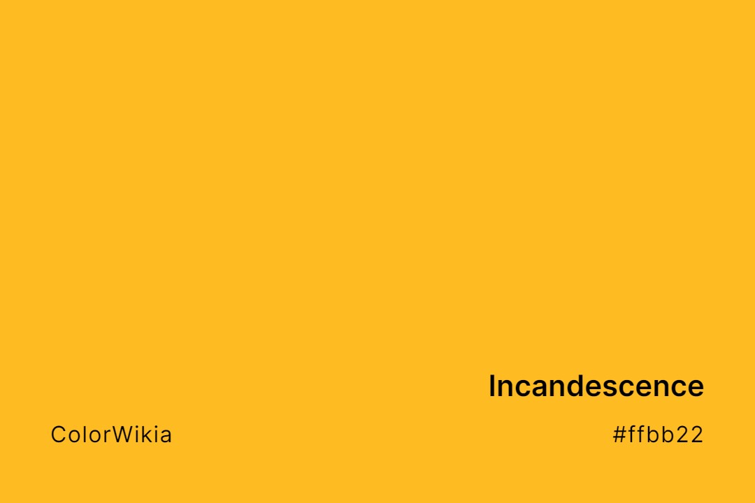 Incandescence Color – #ffbb22: Codes and Complete Breakdown