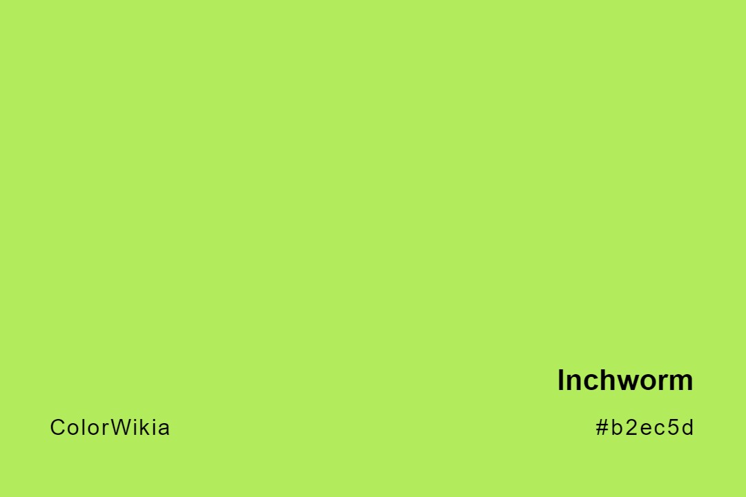 Inchworm Color – #b2ec5d: Codes and Complete Breakdown