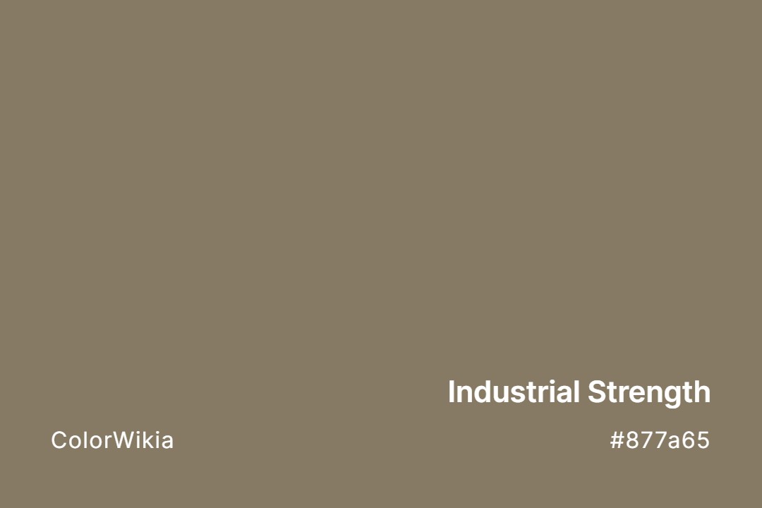 industrial strength color 877a65