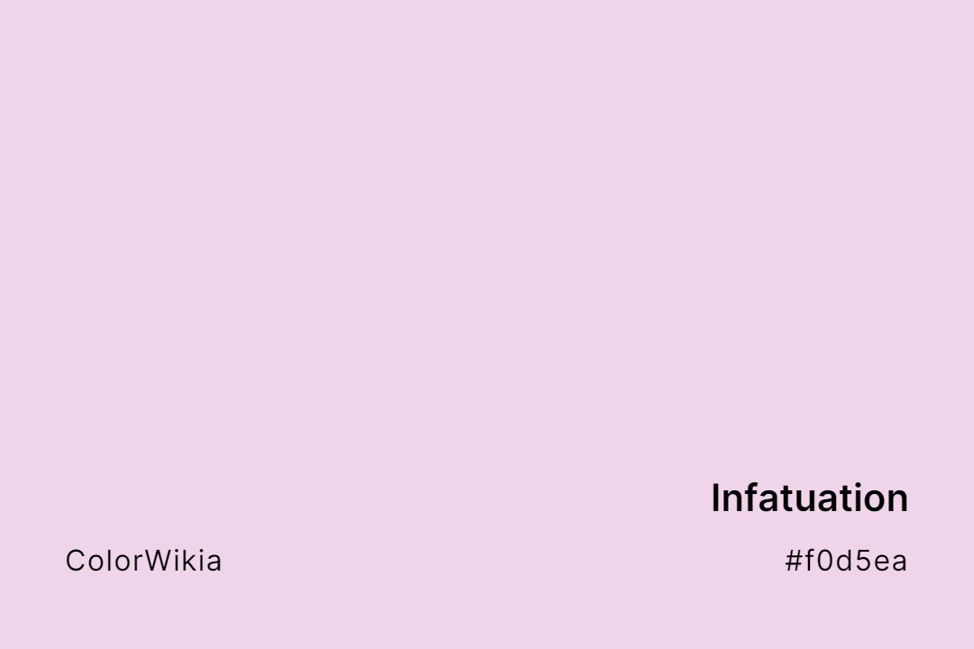 Infatuation Color – #f0d5ea: Codes and Complete Breakdown