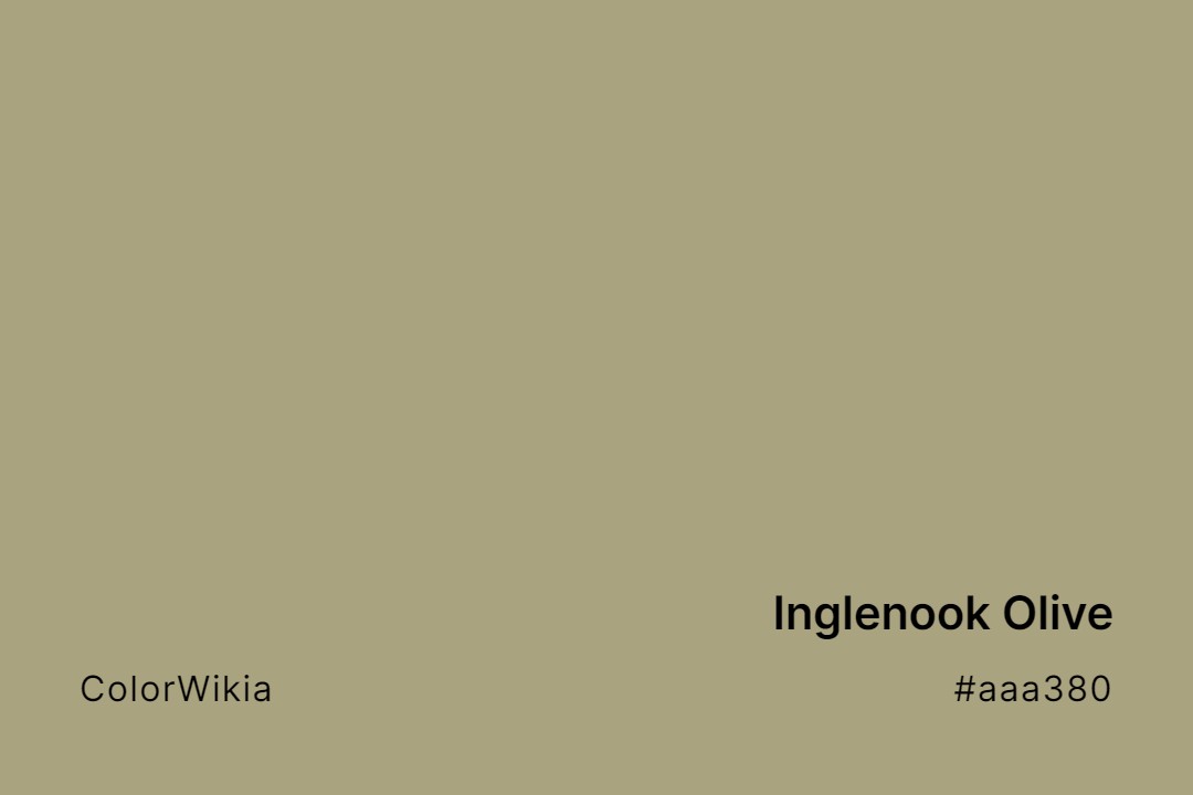 inglenook olive color aaa380
