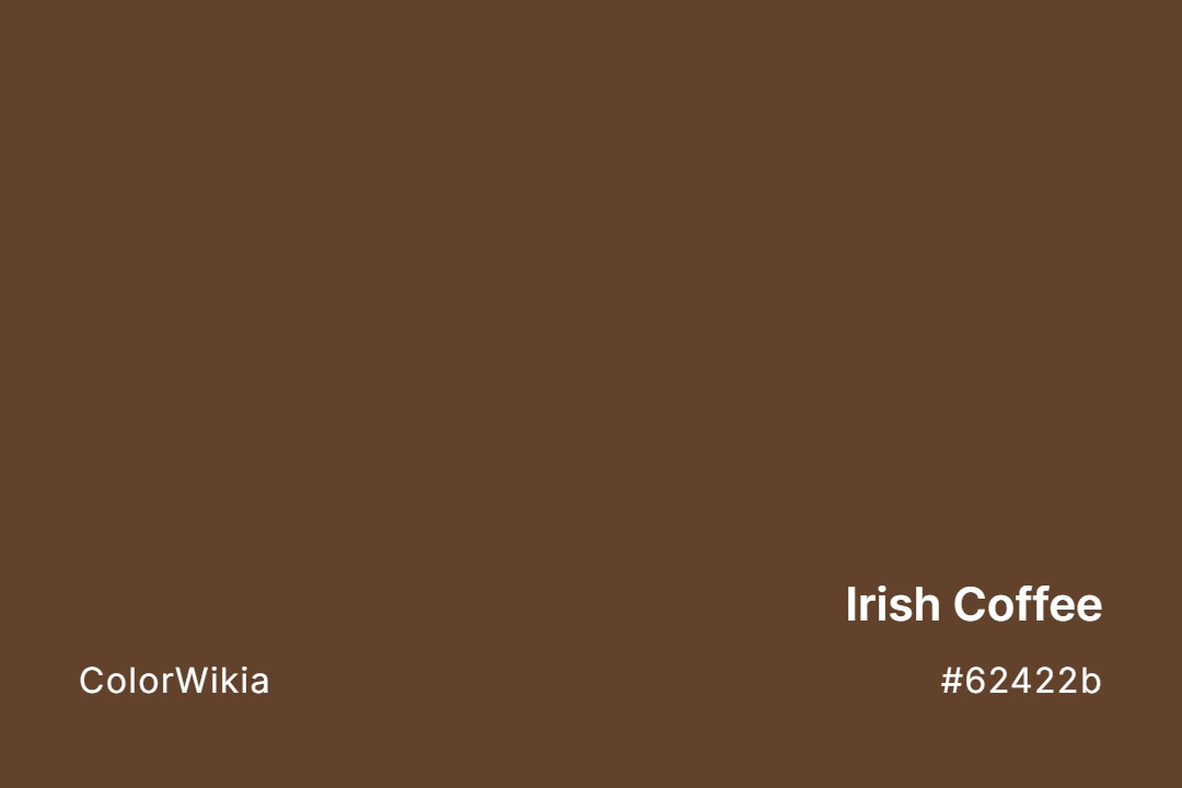 irish coffee color 62422b