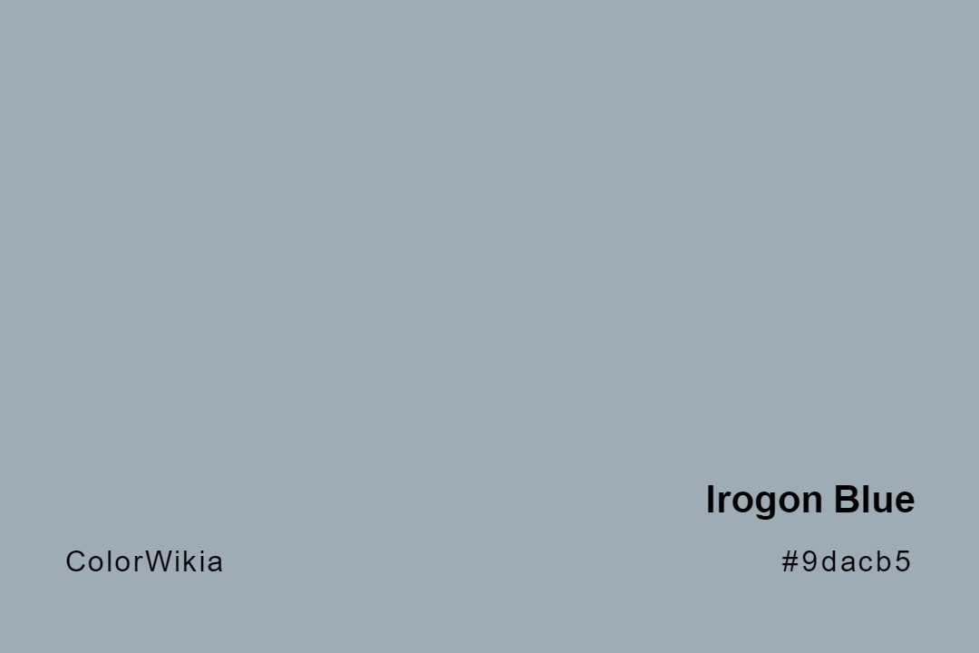 Irogon Blue Color – #9dacb5: Codes and Complete Breakdown
