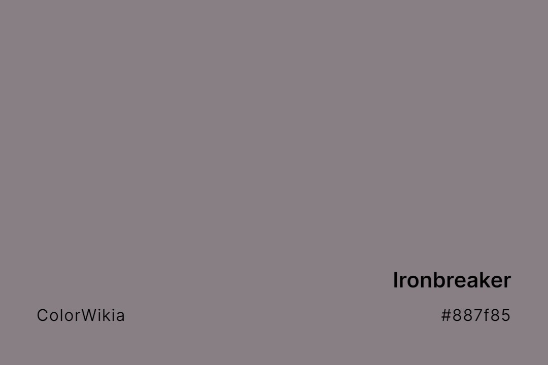 Ironbreaker Color – #887f85: Codes and Complete Breakdown