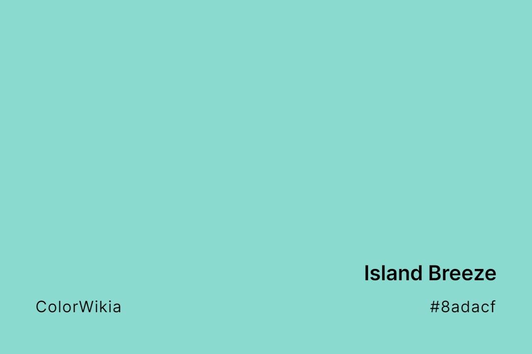 island breeze color 8adacf