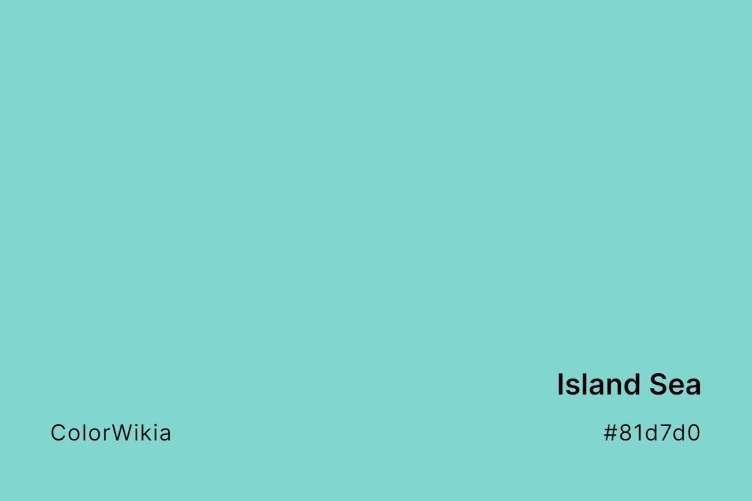 island sea color 81d7d0