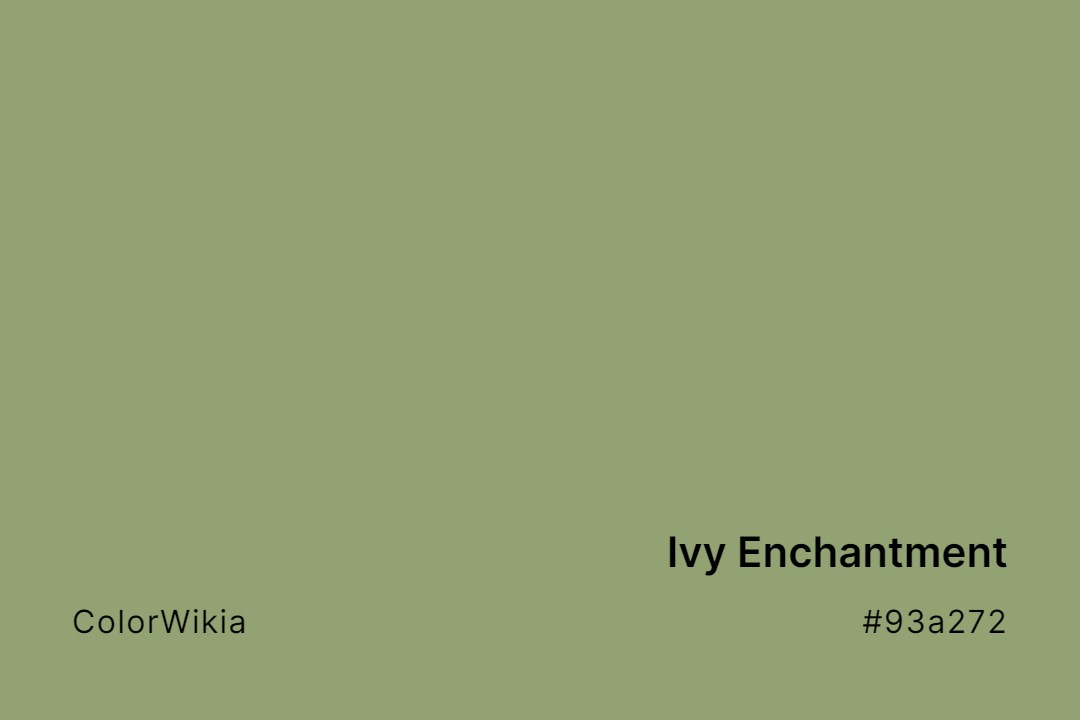 ivy enchantment color 93a272