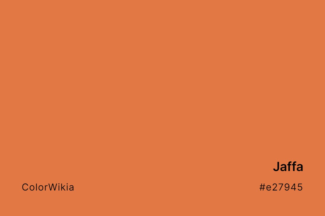 Jaffa Color – #e27945: Codes and Complete Breakdown
