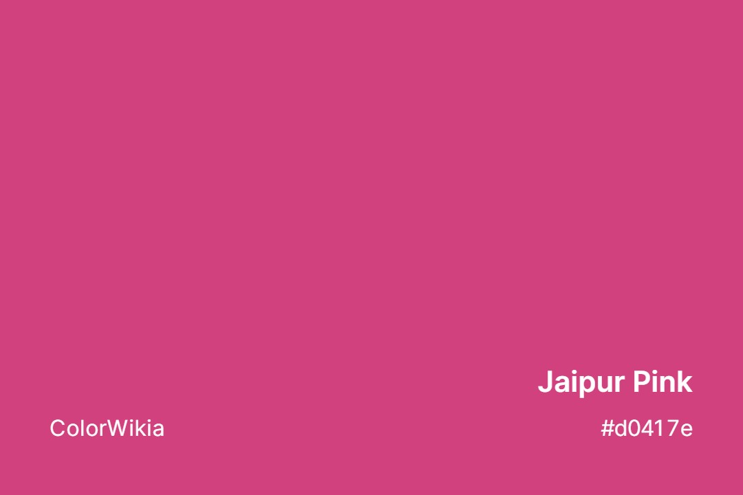 Jaipur Pink Color – #d0417e: Codes and Complete Breakdown