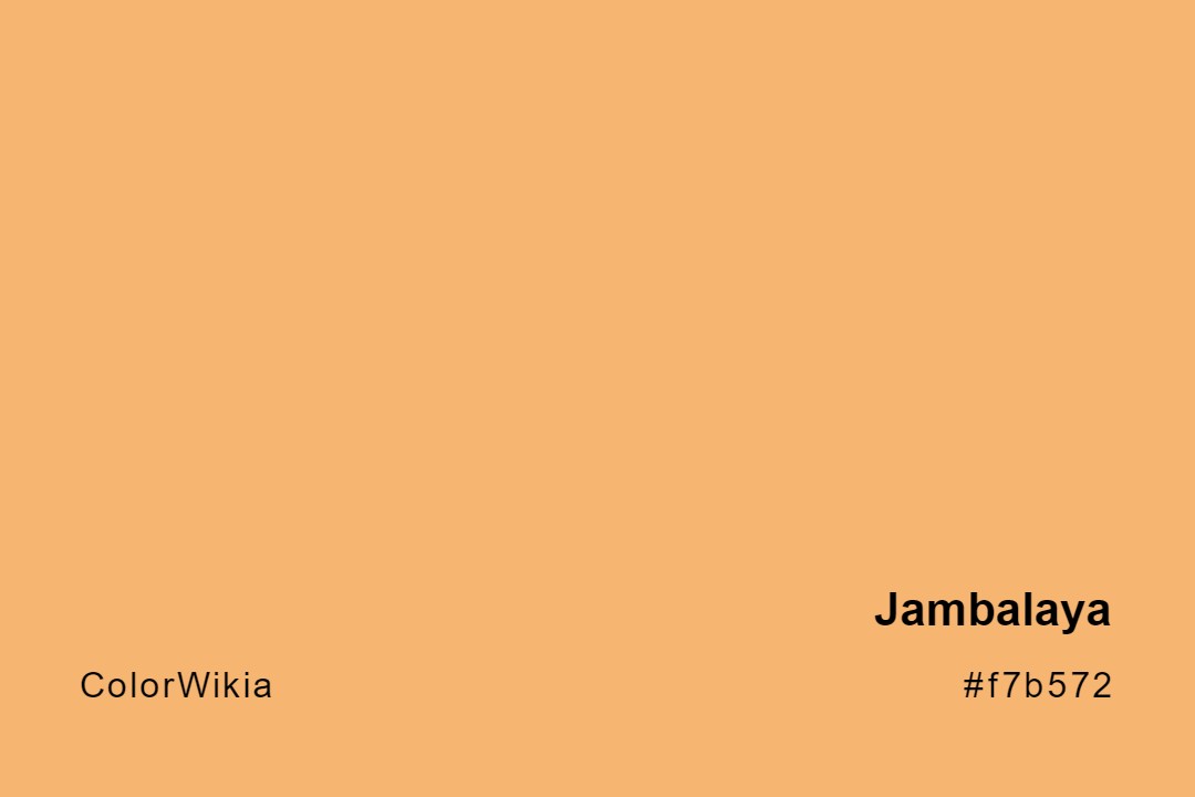 Jambalaya Color – #f7b572: Codes and Complete Breakdown