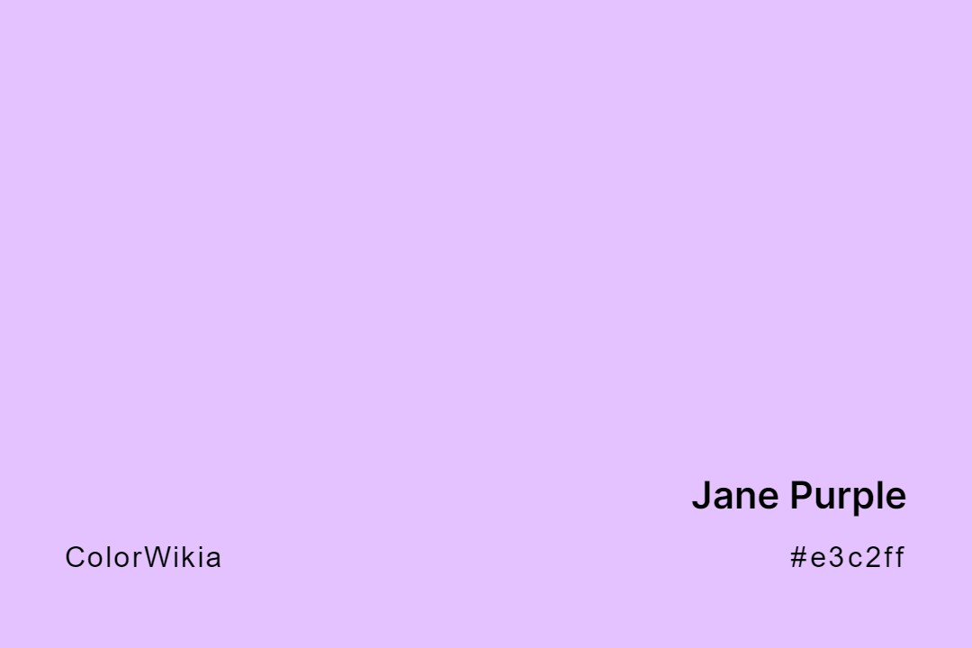 Jane Purple Color – #e3c2ff: Codes and Complete Breakdown