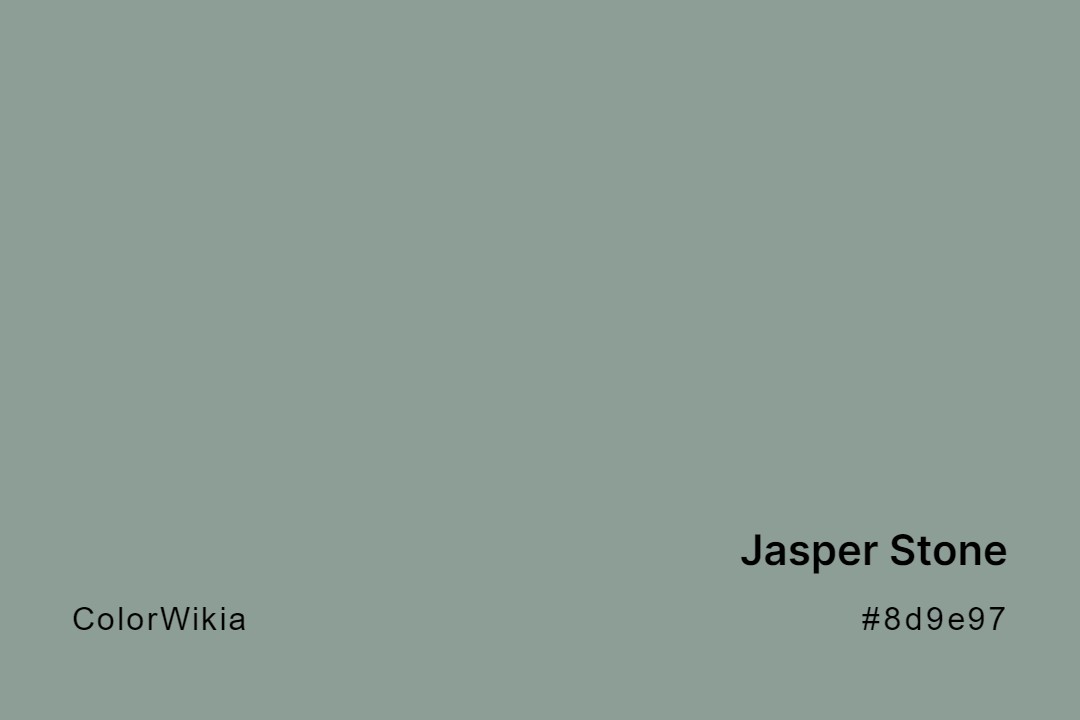 jasper stone color 8d9e97