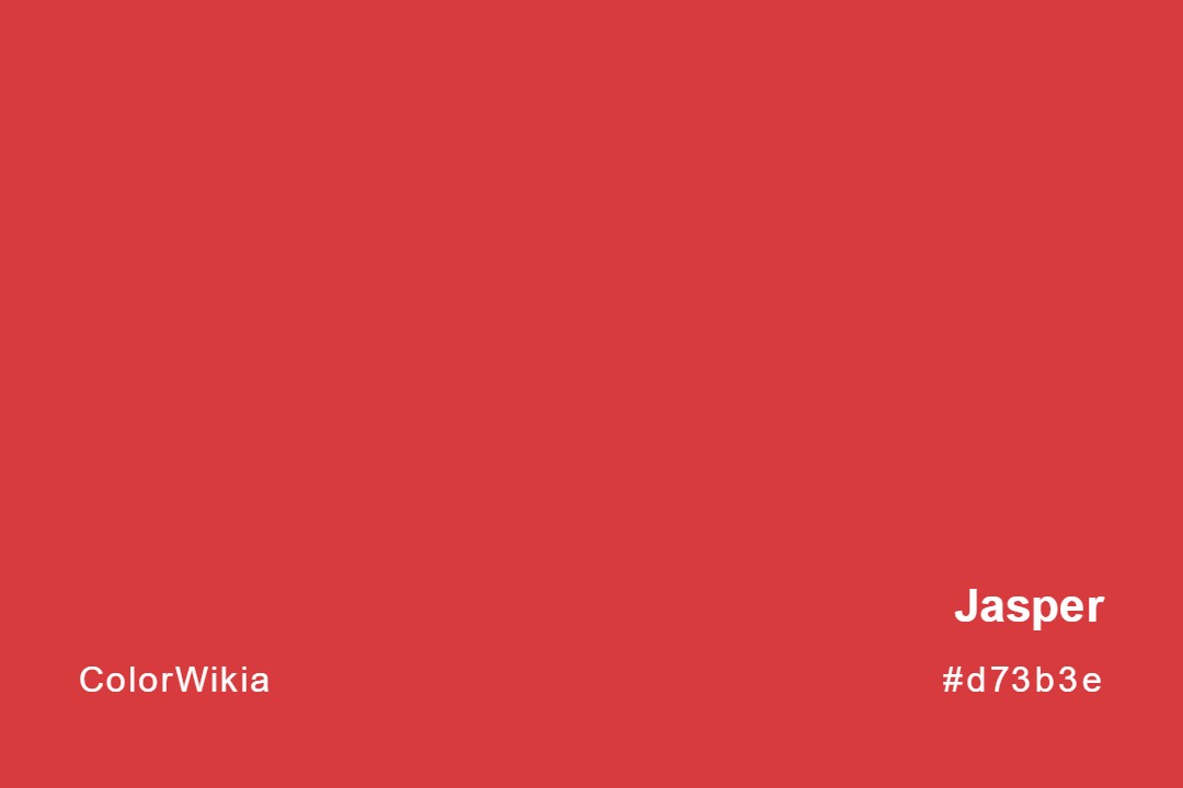 jasper color d73b3e