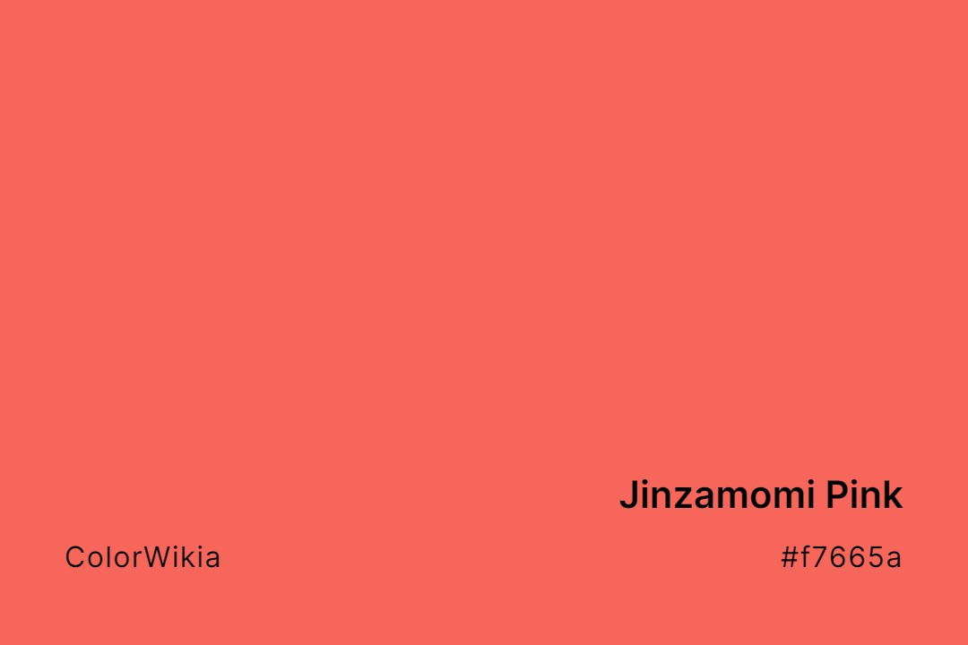 Jinzamomi Pink Color – #f7665a: Codes and Complete Breakdown