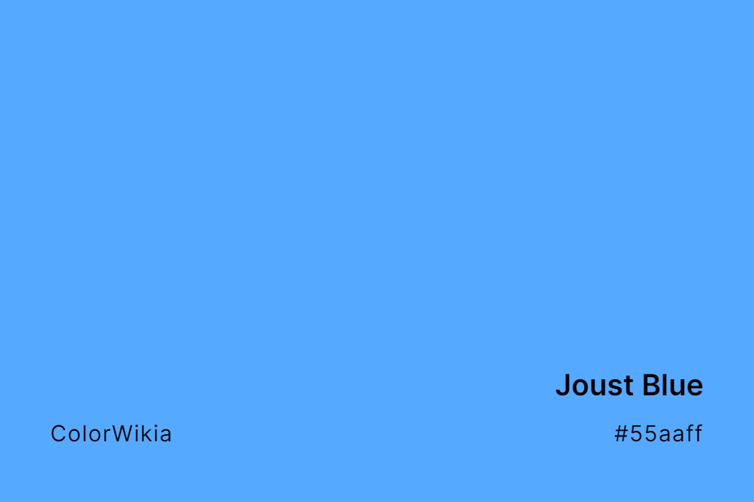 Joust Blue Color – #55aaff: Codes and Complete Breakdown