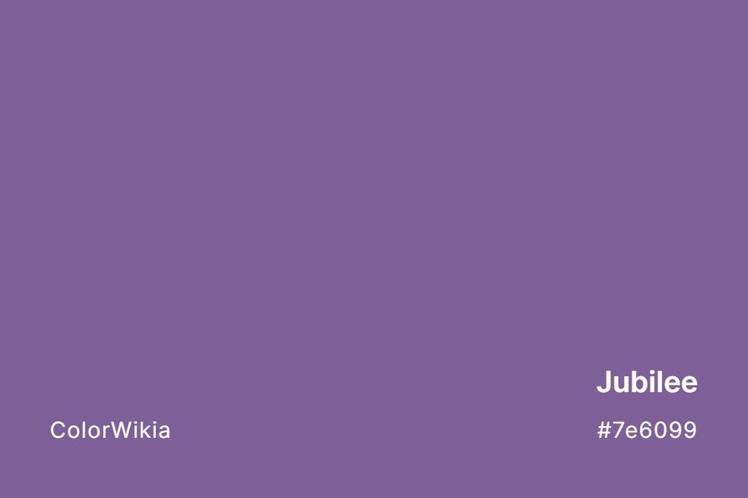 jubilee color 7e6099