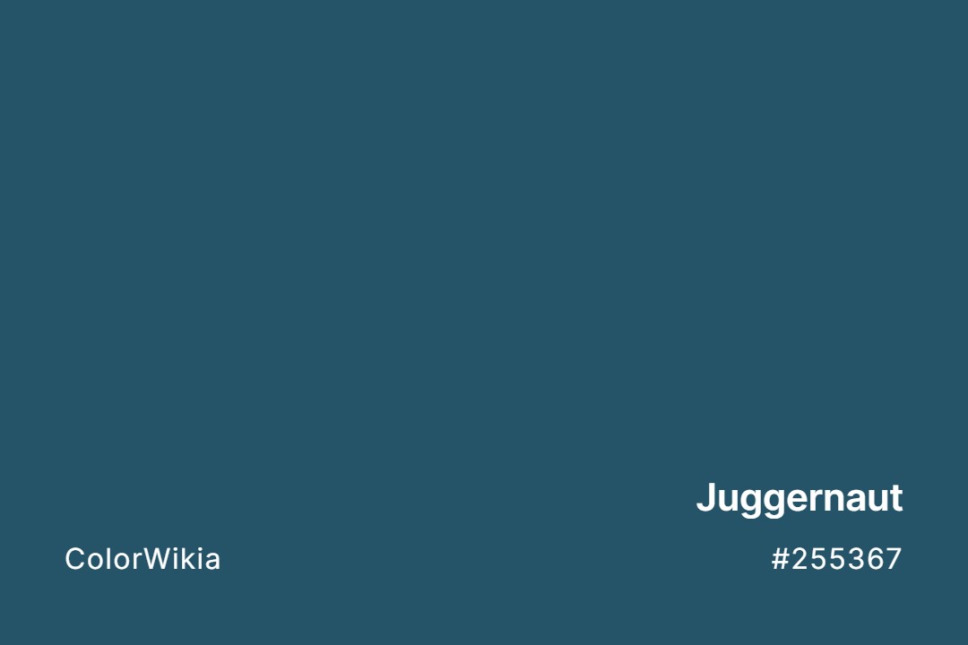 Juggernaut Color – #255367: Codes and Complete Breakdown