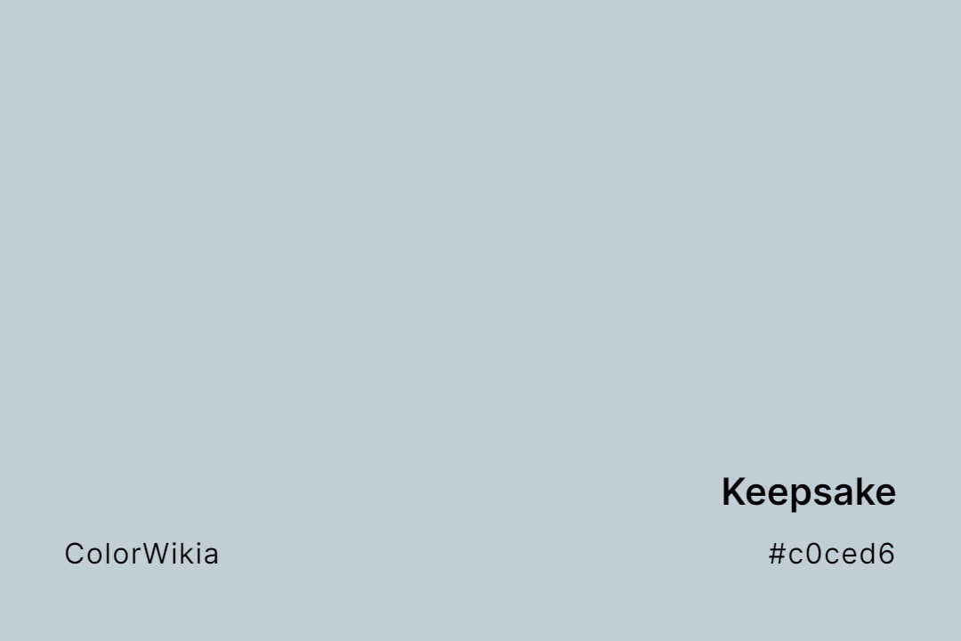keepsake color c0ced6