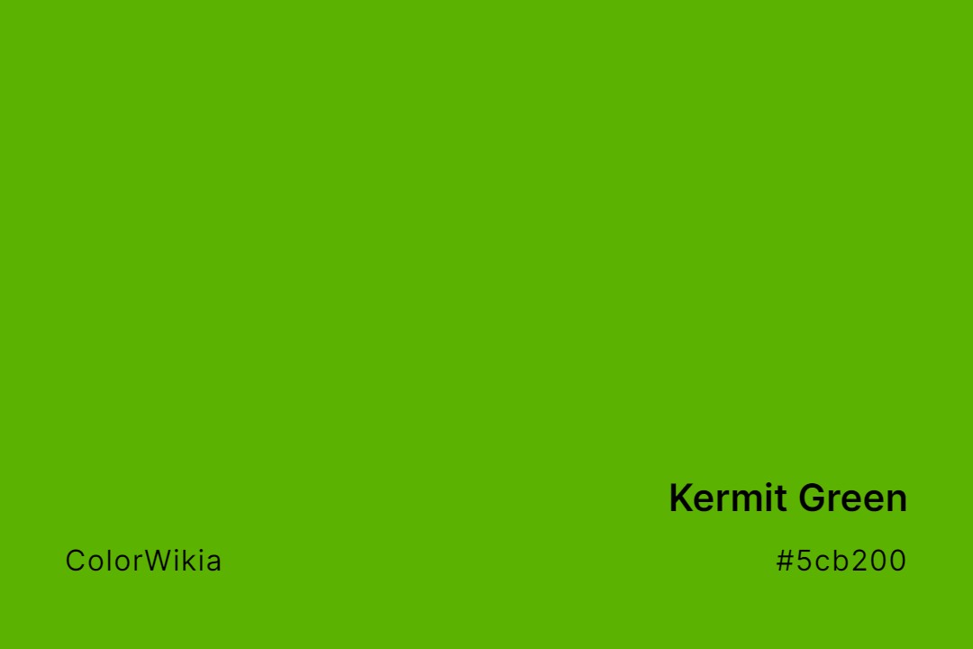 Kermit Green Color – #5cb200: Codes and Complete Breakdown