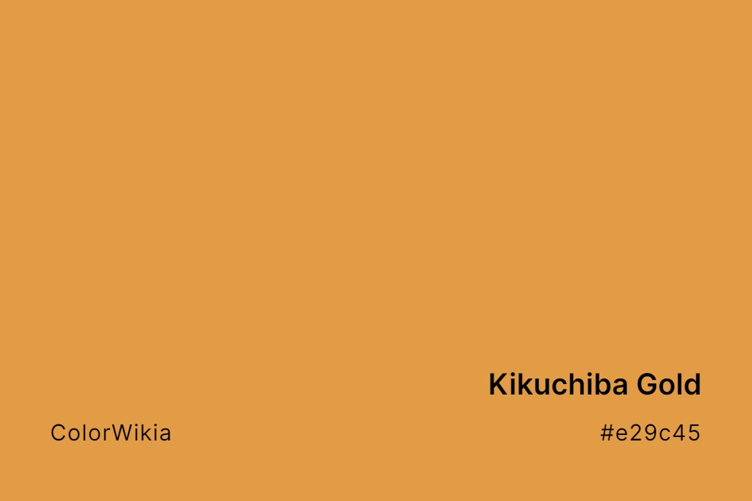 Kikuchiba Gold Color – #e29c45: Codes and Complete Breakdown
