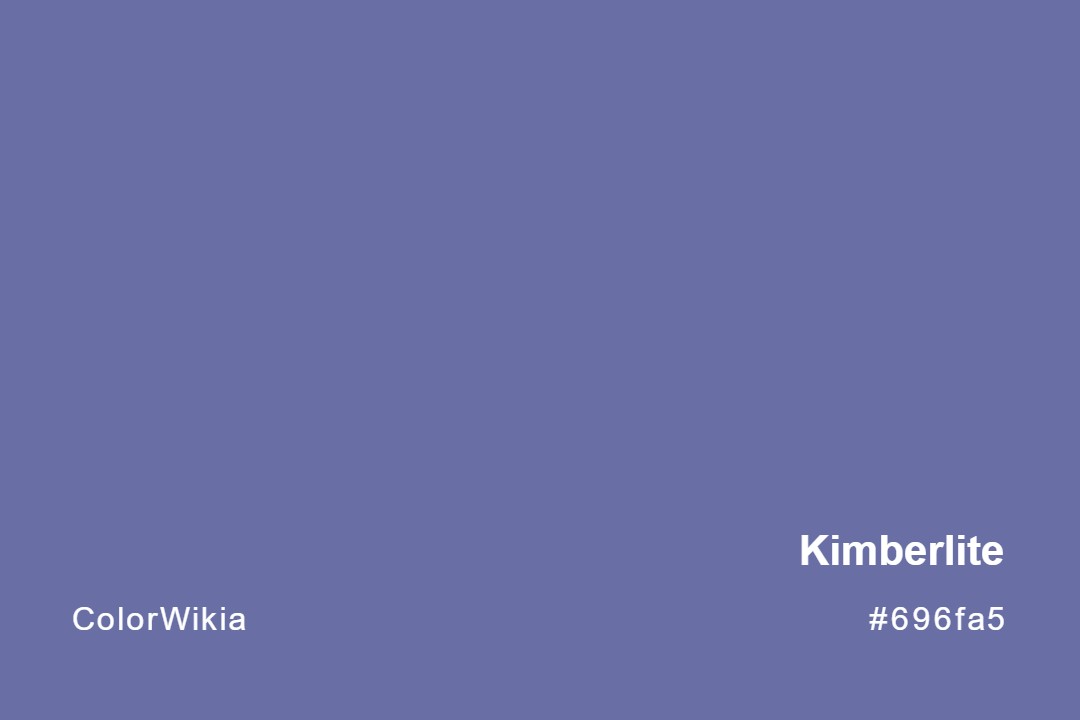 Kimberlite Color – #696fa5: Codes and Complete Breakdown