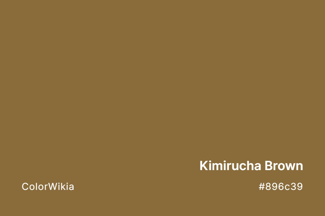 Kimirucha Brown Color – #896c39: Codes and Complete Breakdown