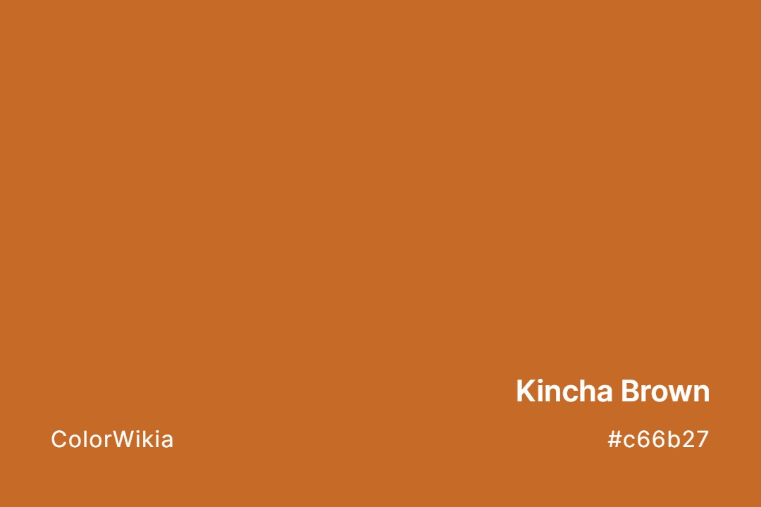 Kincha Brown Color – #c66b27: Codes and Complete Breakdown