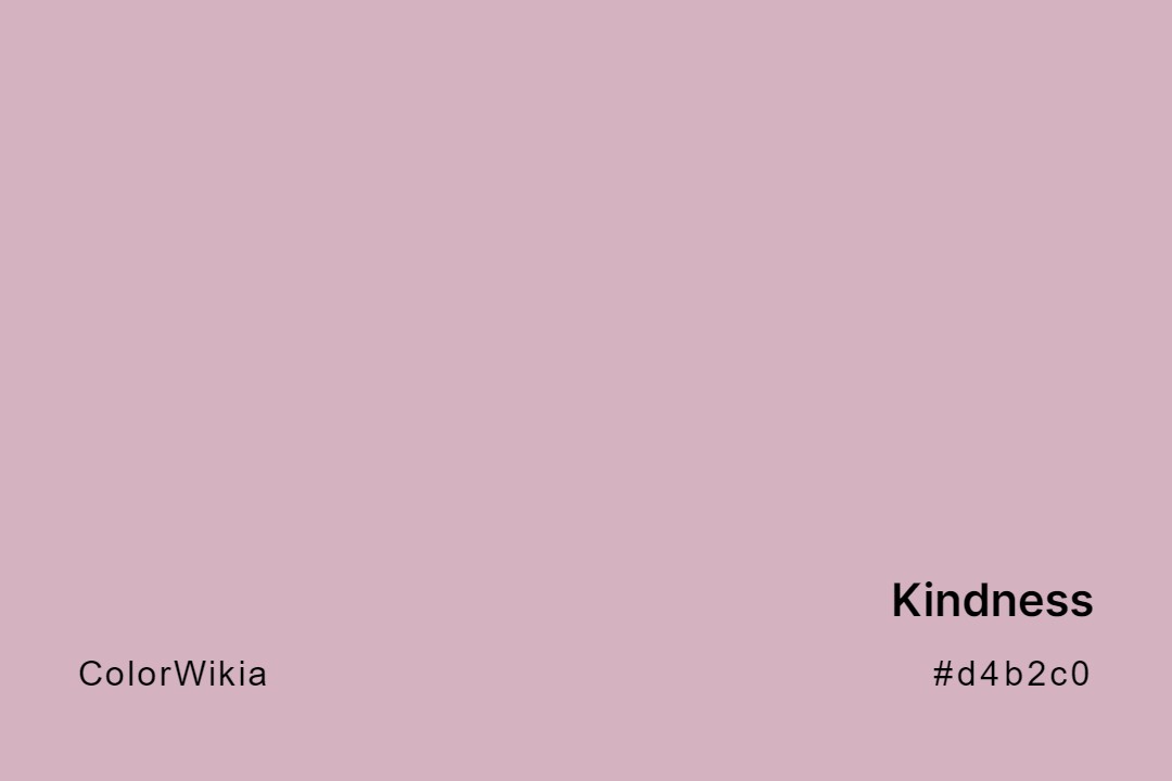 Kindness Color – #d4b2c0: Codes and Complete Breakdown