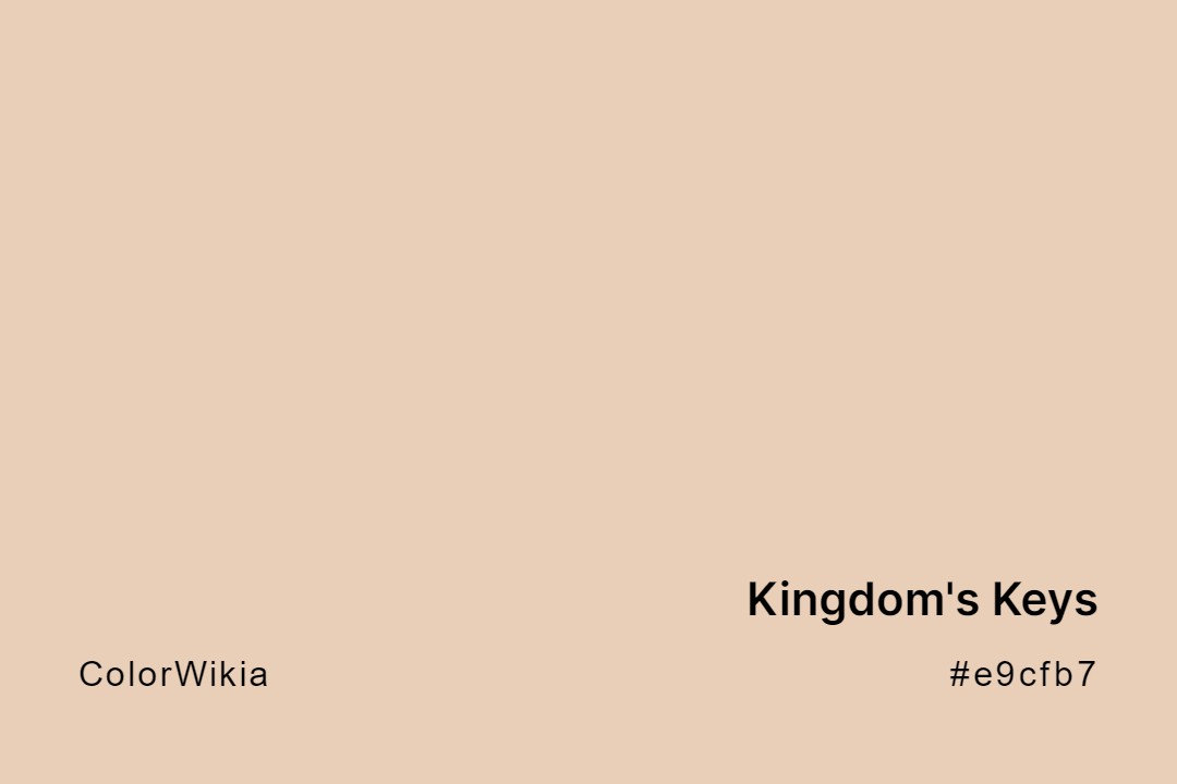 kingdoms keys color e9cfb7