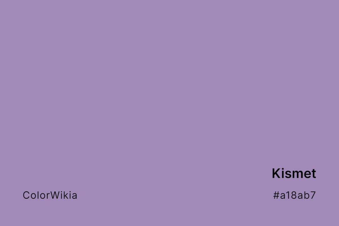 Kismet Color – #a18ab7: Codes and Complete Breakdown