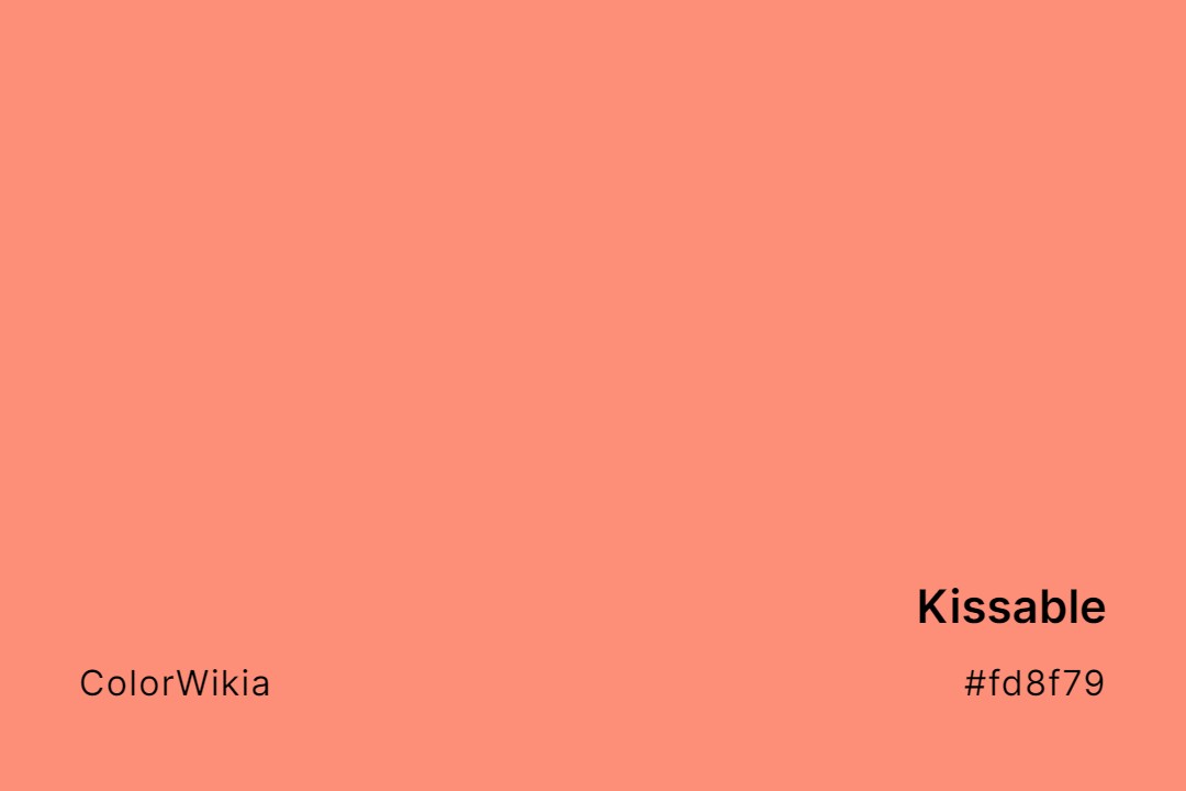 Kissable Color – #fd8f79: Codes and Complete Breakdown