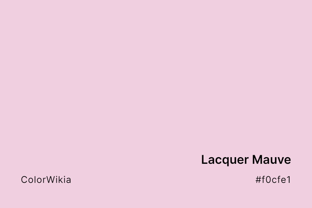 lacquer mauve color f0cfe1