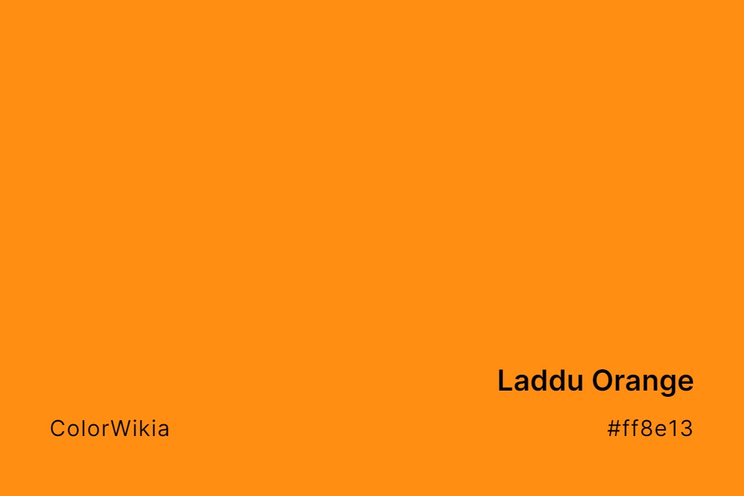 Laddu Orange Color – #ff8e13: Codes and Complete Breakdown