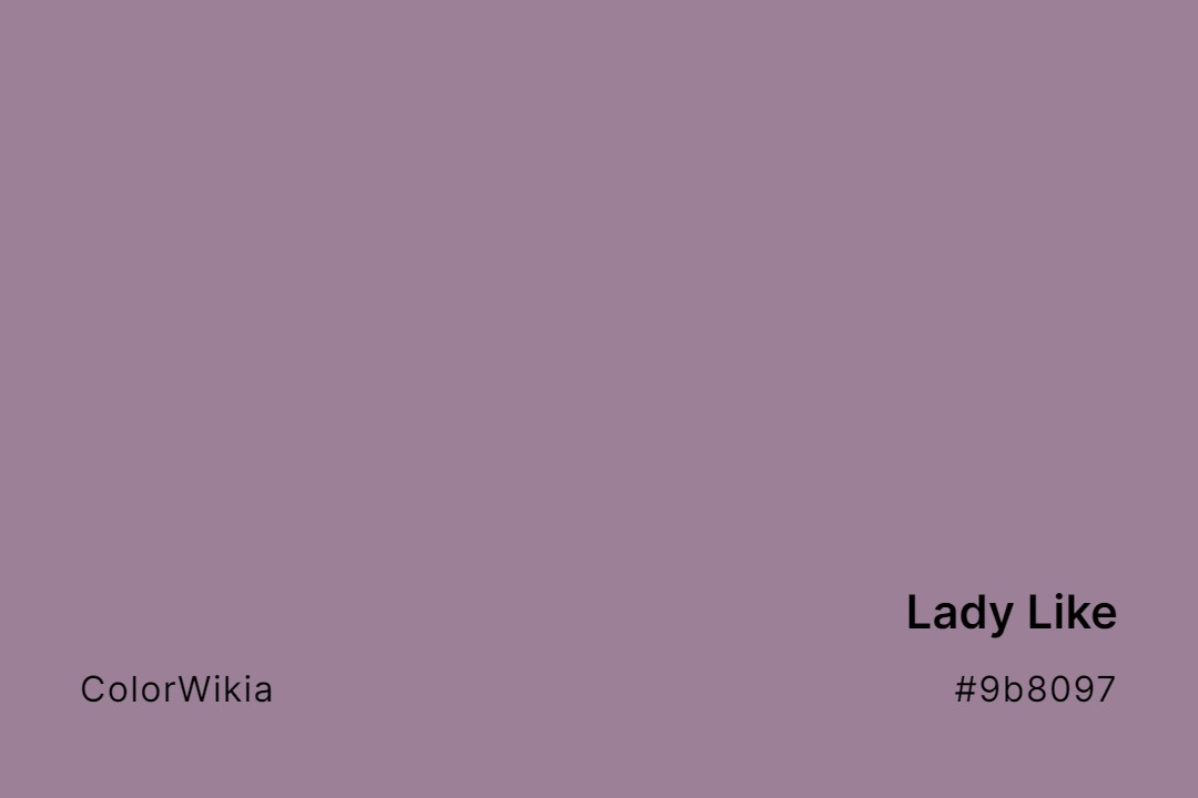 26 Shades of Lady Color