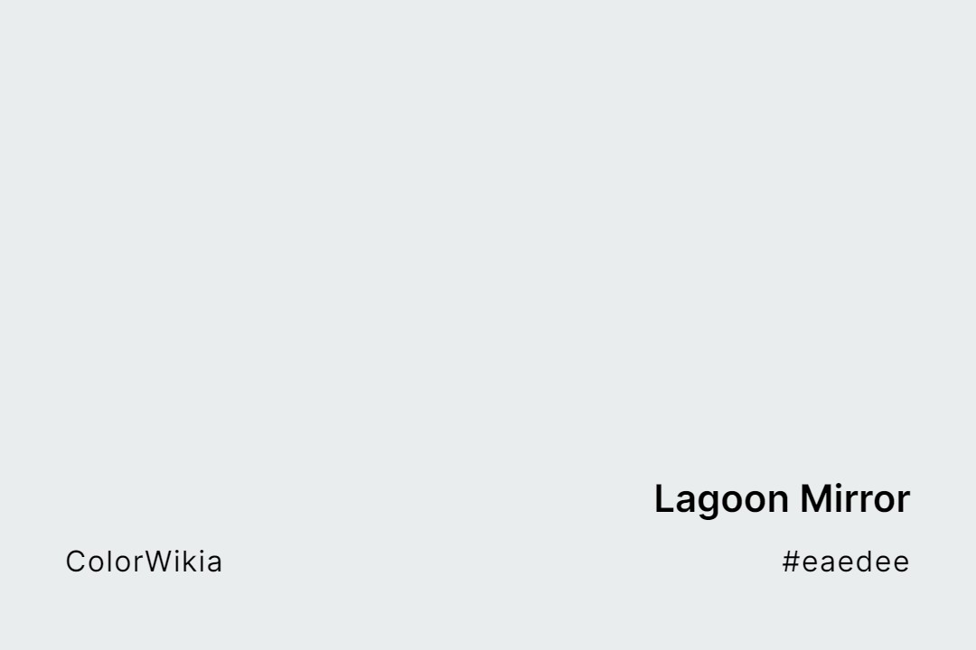 lagoon mirror color eaedee