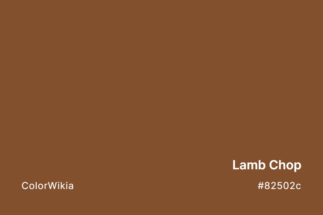 lamb chop color 82502c