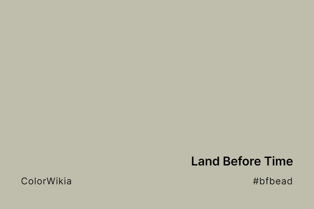 land before time color bfbead