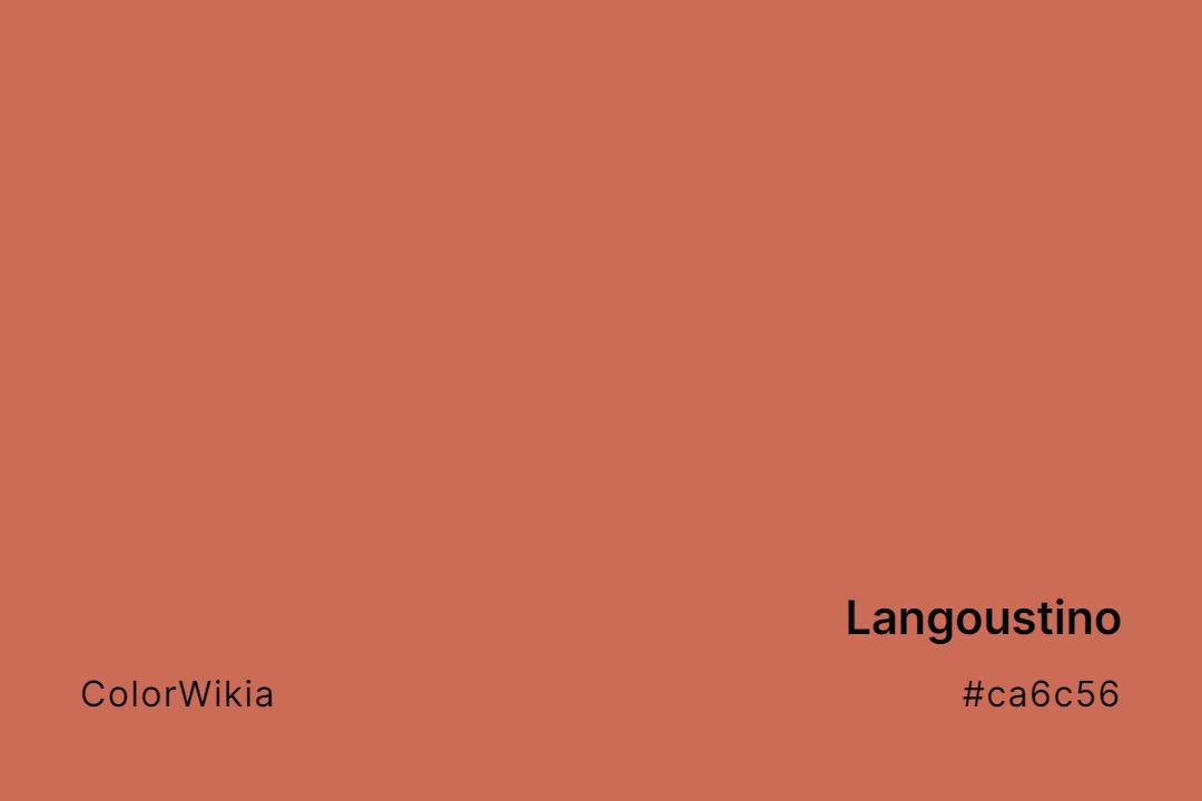 Langoustino Color – #ca6c56: Codes and Complete Breakdown