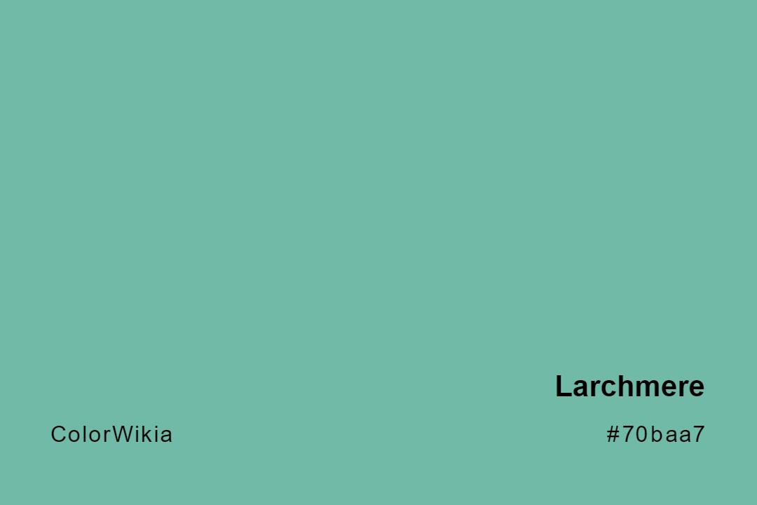 Larchmere Color – #70baa7: Codes and Complete Breakdown