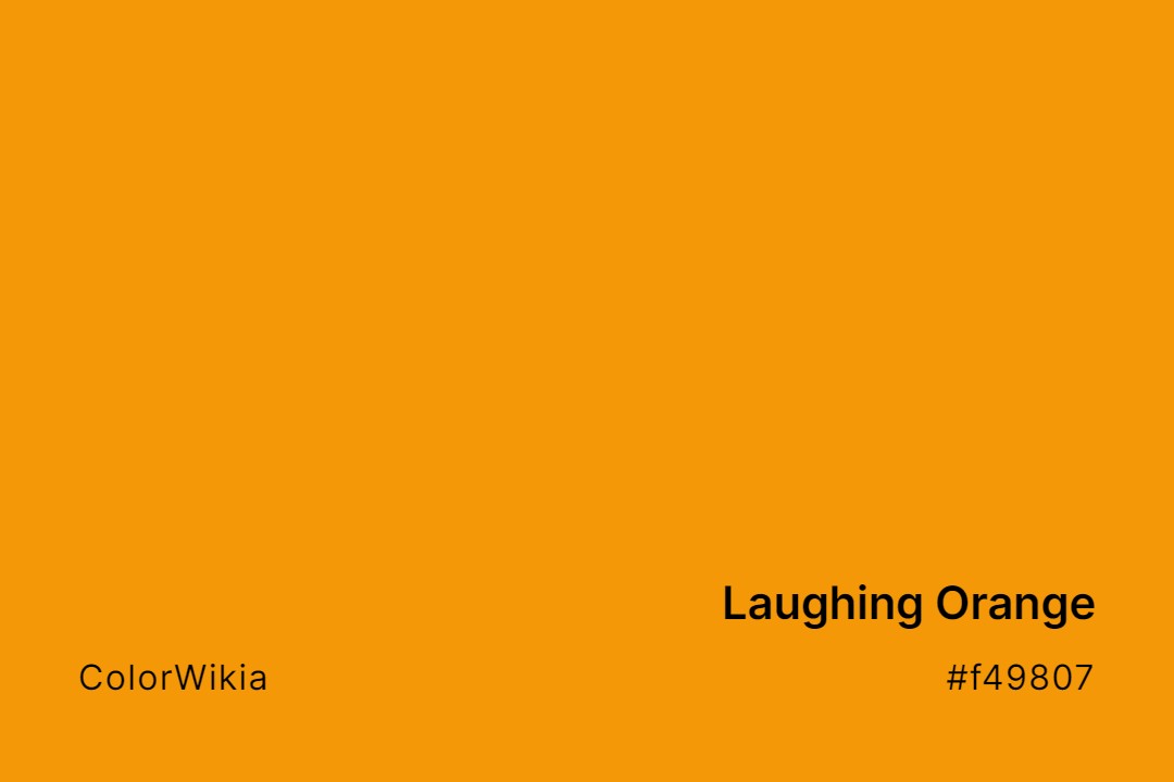 Laughing Orange Color – #f49807: Codes and Complete Breakdown