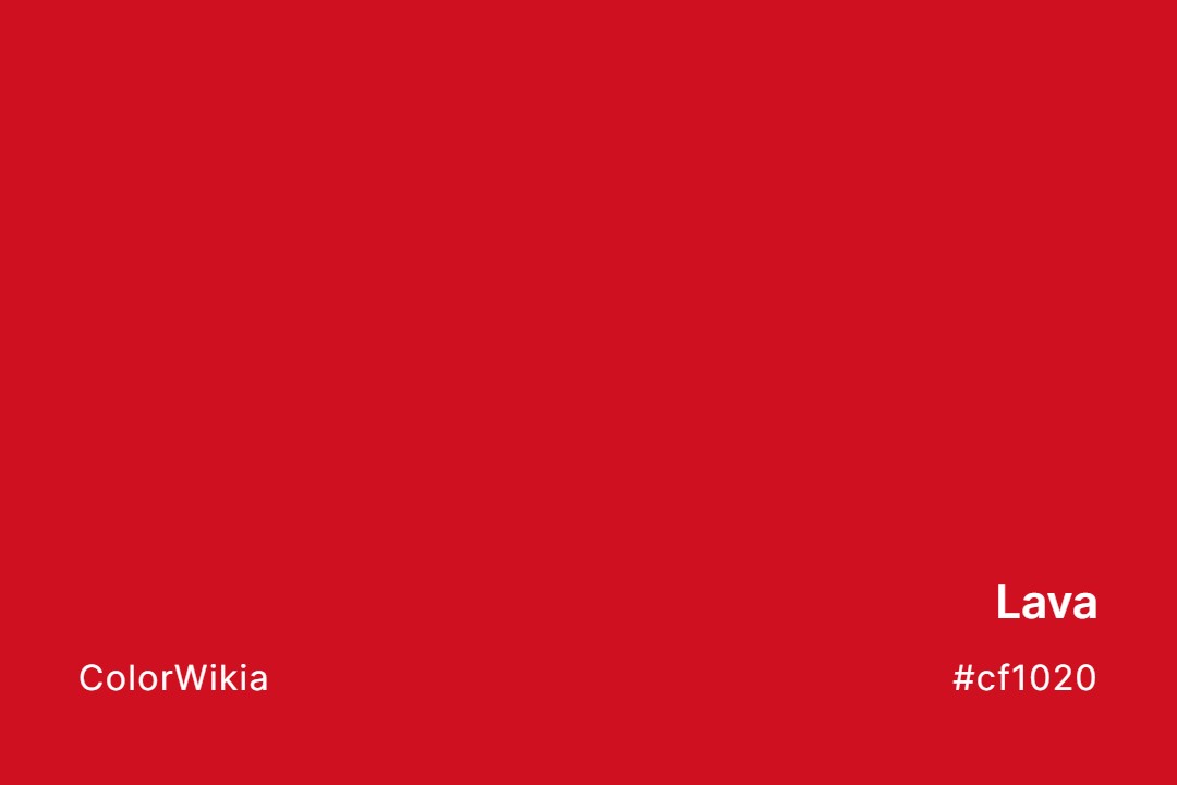 lava color cf1020