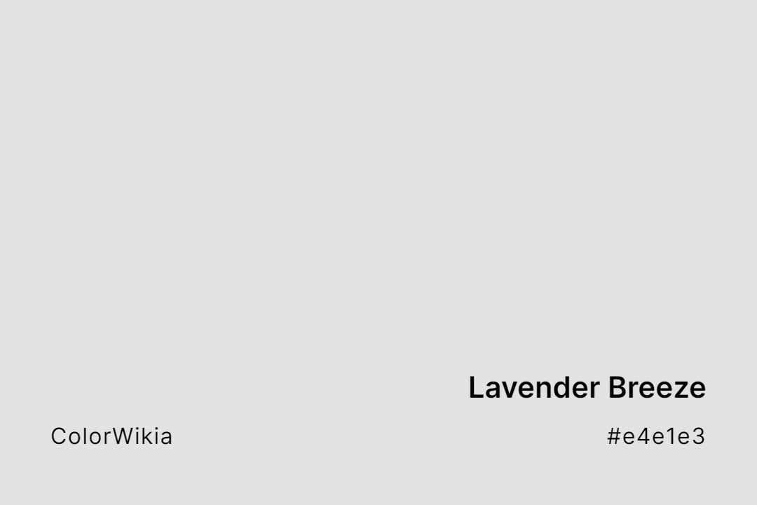 lavender breeze color e4e1e3